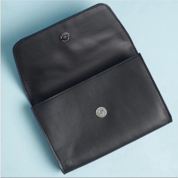 October Jaipur Vegan Leather Envelope Clutch NEW! - Picture 4 of 11